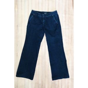 LOFT Denim Dark Rinse Jean Size 4